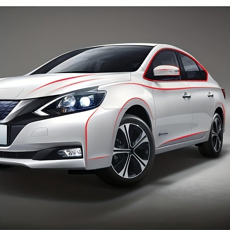 Universal Bright Electroplated Car Decorative Strip 5 Meters Bumper Edge Guard