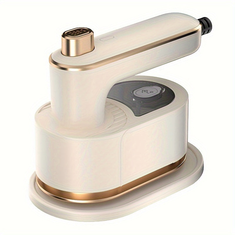 Plancha de viaje portátil con colgador y calentamiento rápido, diseño compacto y plegable