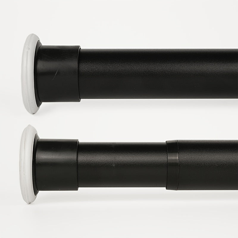 Heavy Duty Adjustable Metal Tension Curtain Rod for Shower Room Divider Window