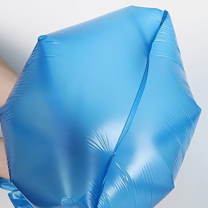 50 Blue Trash Bags 47x55 Inches Heavy Duty Multi-Purpose Garbage Liners