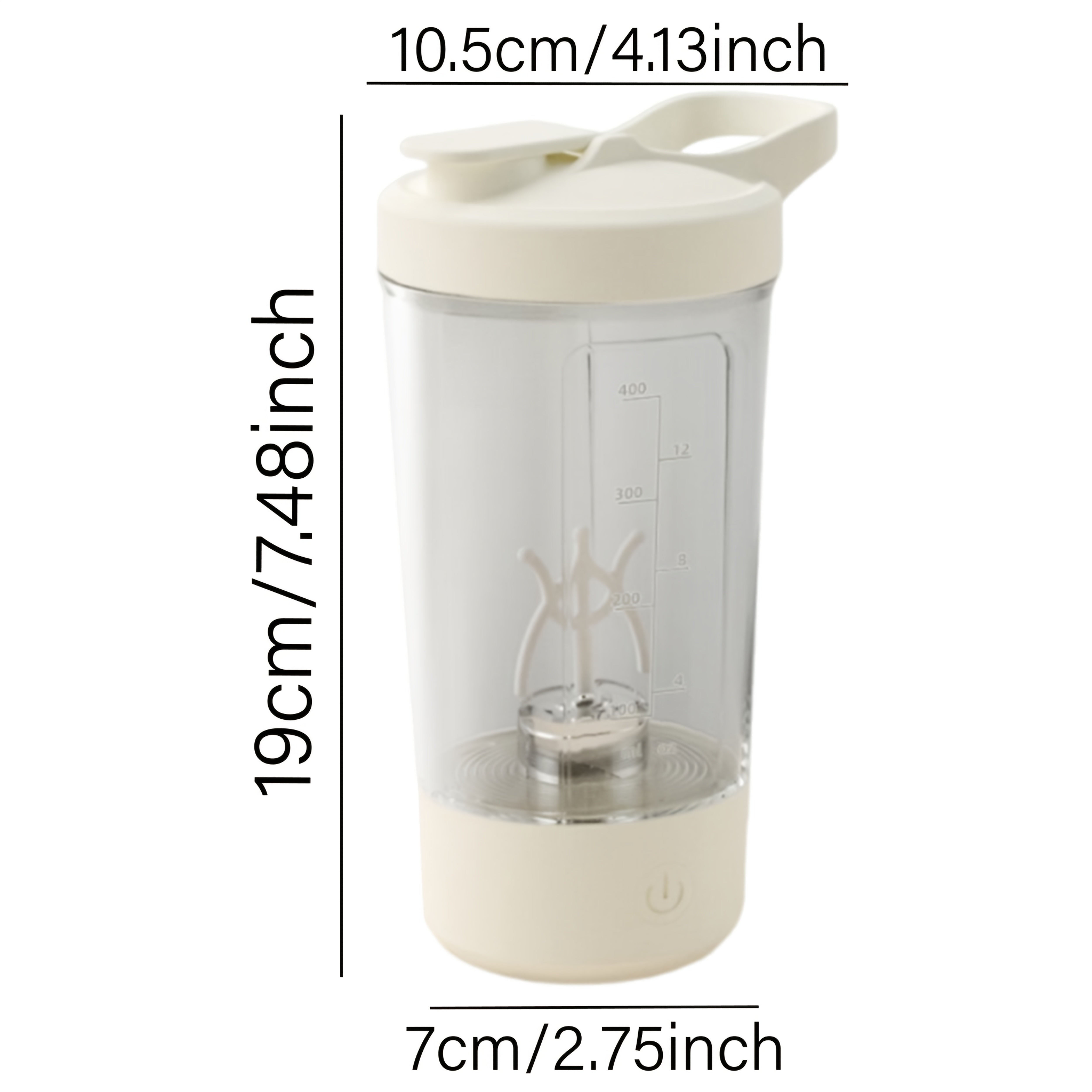 Electric Self-Stirring Shake Cup USB Rechargeable Protein Milkshake Blender