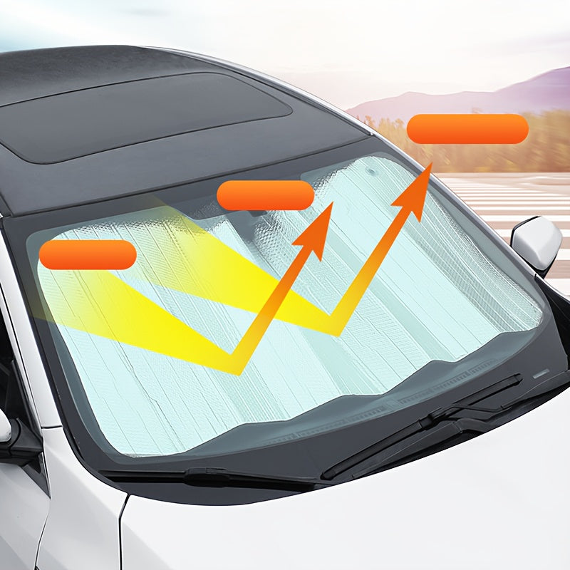 All-Season Car Sunshade Front Windshield UV Protection Heat Insulation Cover