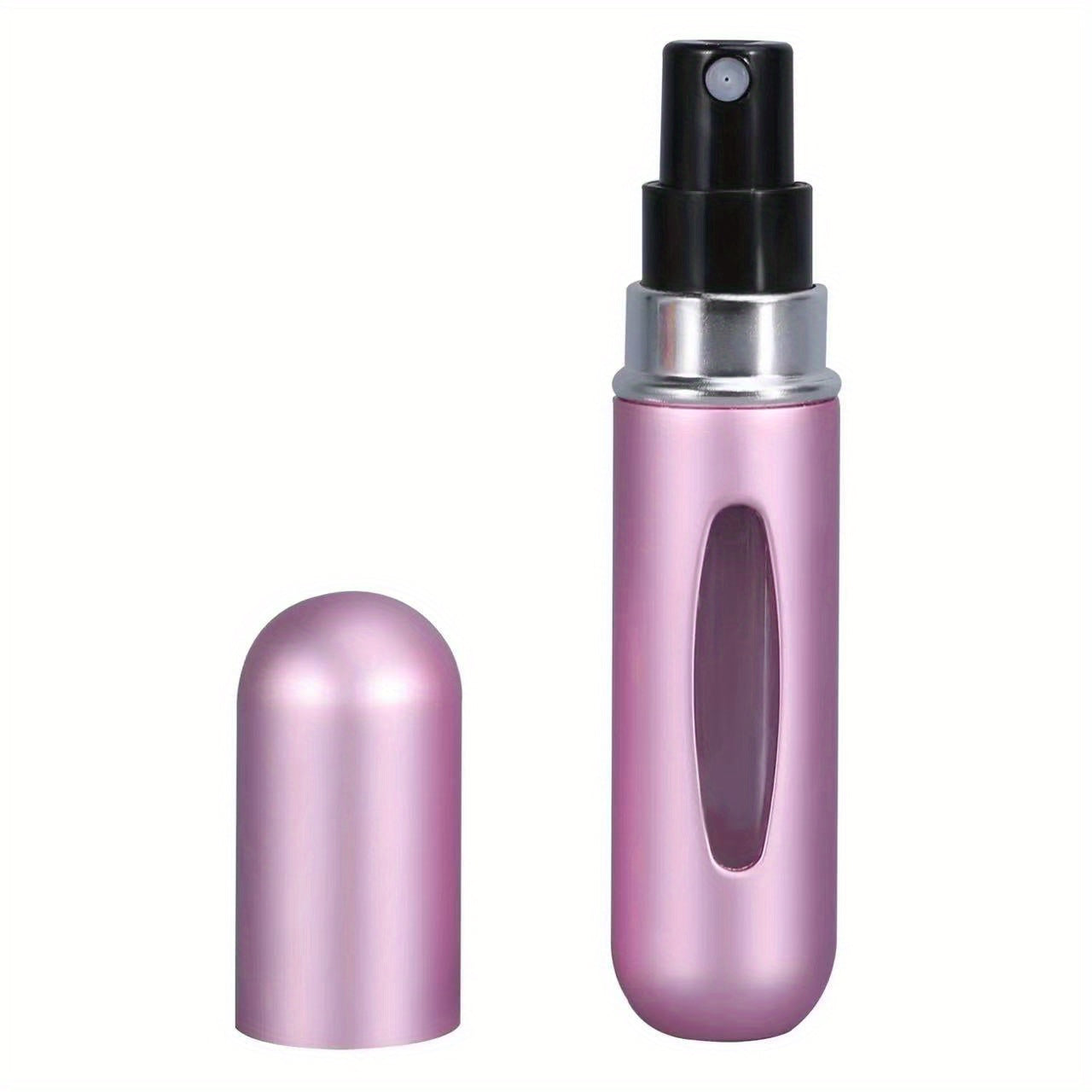 Refillable Aluminum Perfume Atomizer Spray Bottle for Travel and Car Use