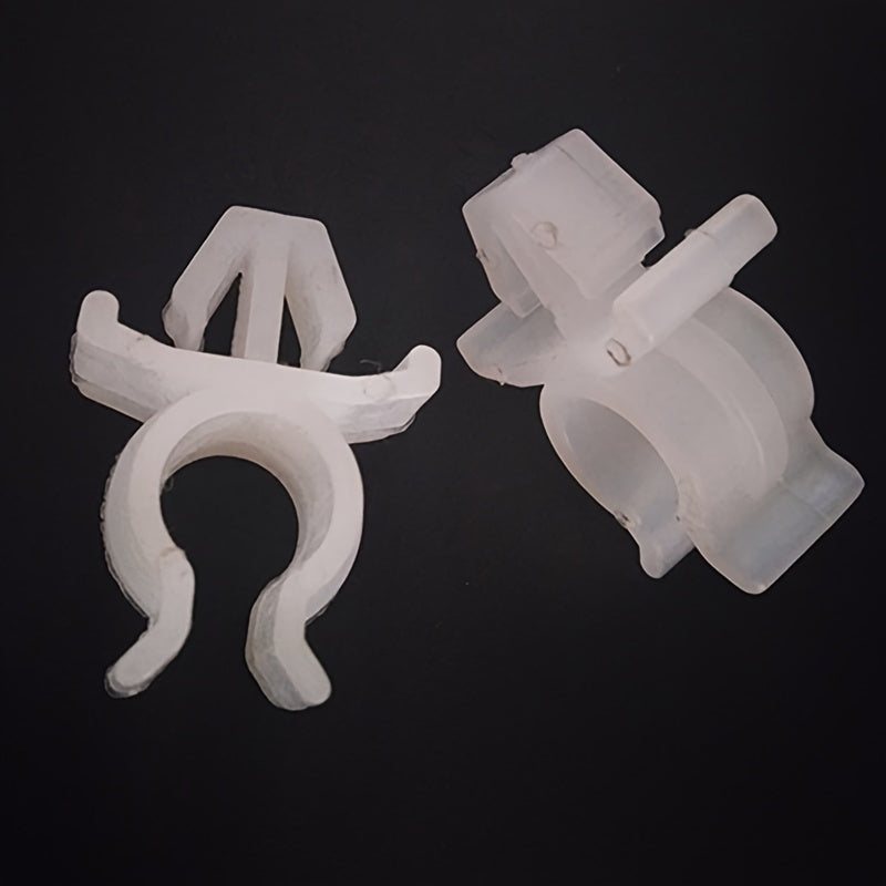 10Pcs Car Hood Support Rod Retainer Clips Durable Plastic Bonnet Stay Fasteners
