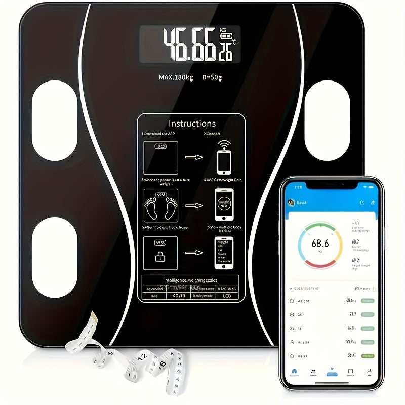 Smart Scale with Wi-Fi, Accurate Weight Measurement, Home Use
