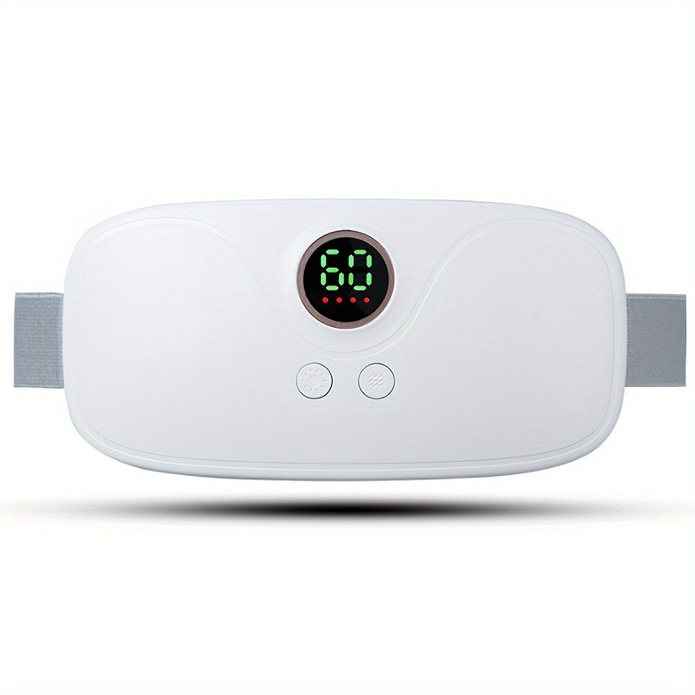 Cinturilla de calefacción recargable para la cintura con ajustes de temperatura y modos de vibración