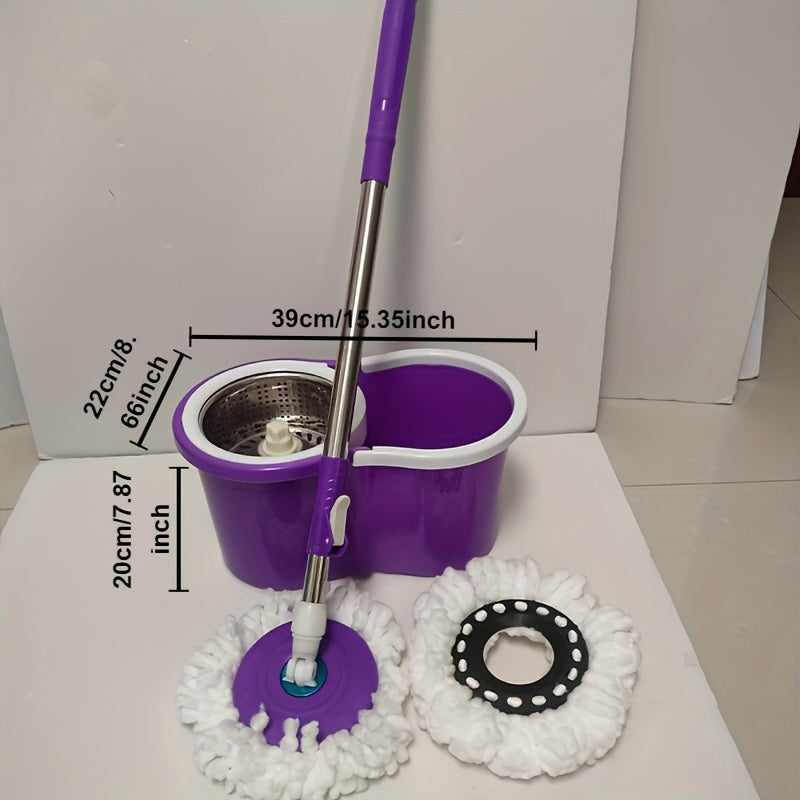 Rotating Mop Tray with Tornado Decontamination Technology for Easy Cleaning