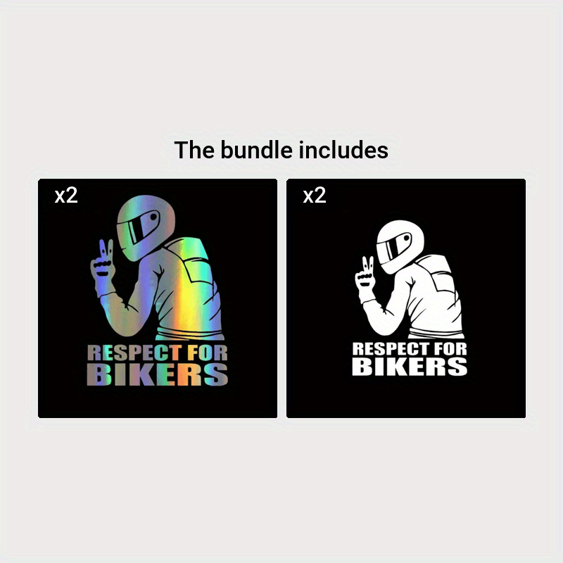 Mototsikl kasklari uchun stikerlar, avtomobil bumperi uchun decal, mototsikl stikerlari