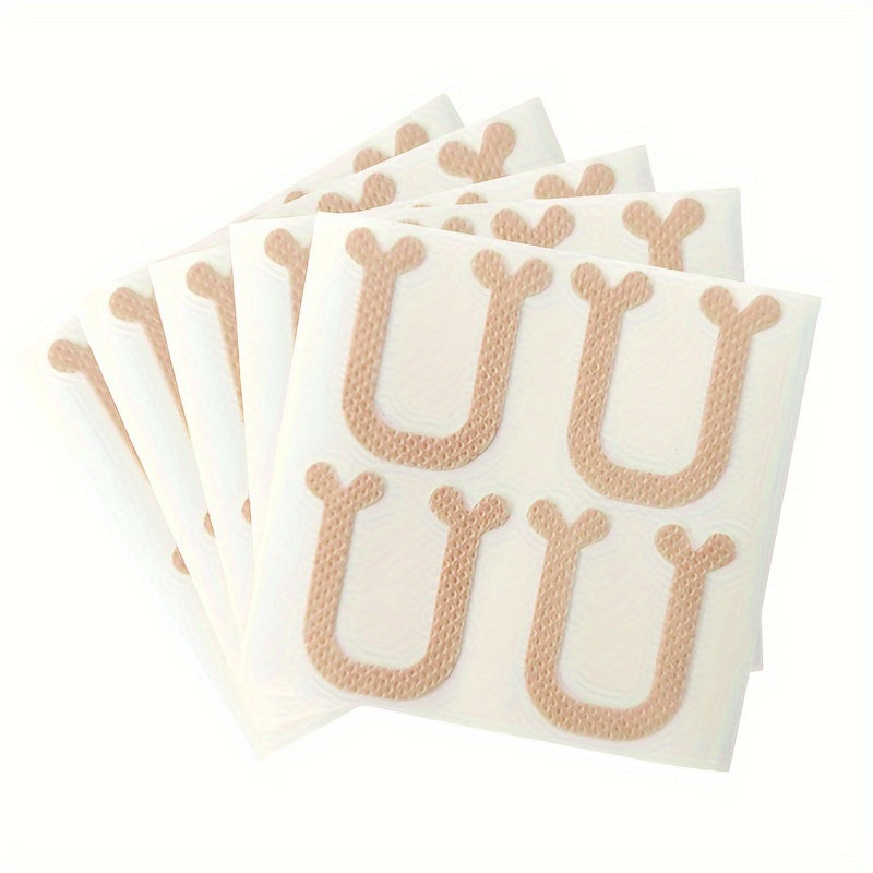 U-Shaped Nail Pads Breathable Fabric Toe Protectors Toe Nail Straightening Strips