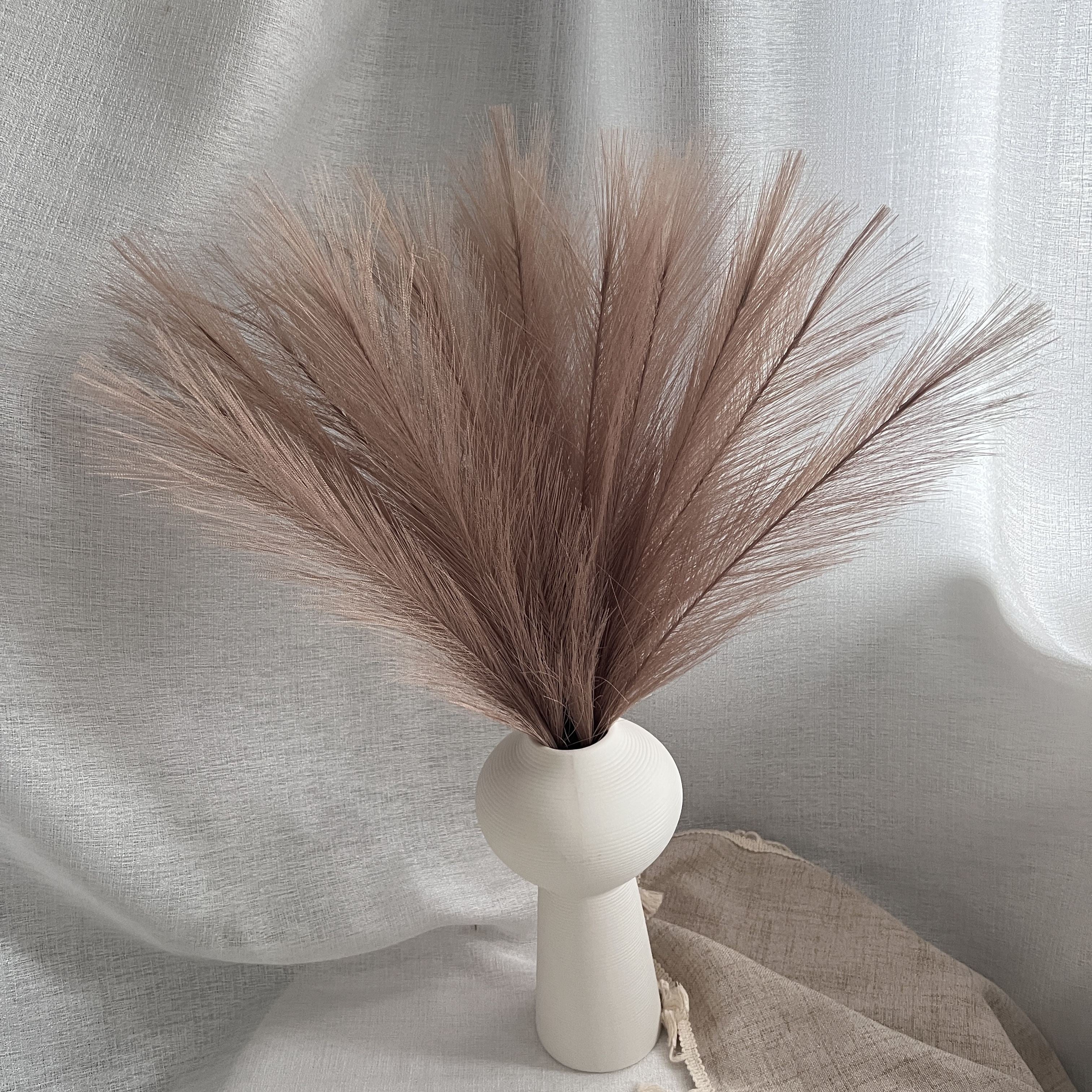 20 Pieces of 55cm Brown Artificial Floral Branches for Home Decor Weddings Engagements