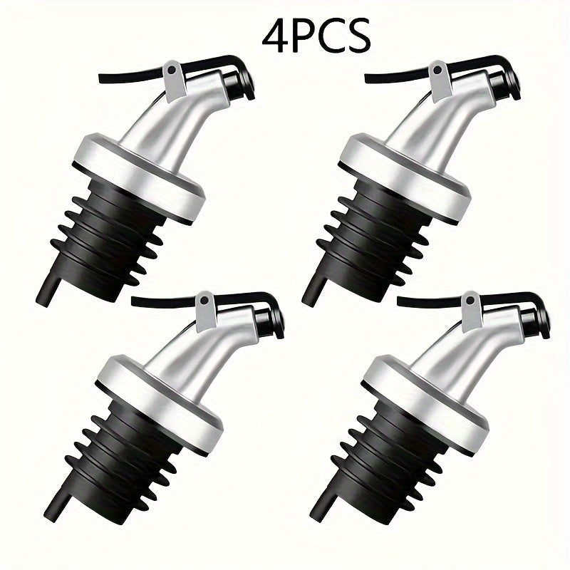 Leakproof Olive Oil Dispenser for Salad Dressing and Cooking with Easy-Pour Vinegar Bottle Stopper