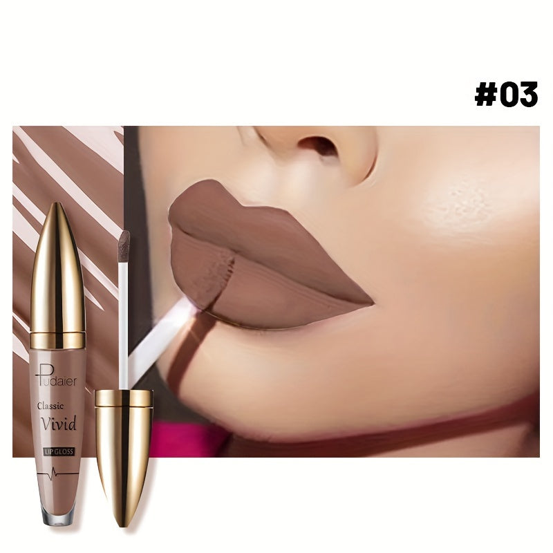 Women's Matte Lip Gloss Long-Lasting Smudge-Proof Liquid Lipstick 8 Colors