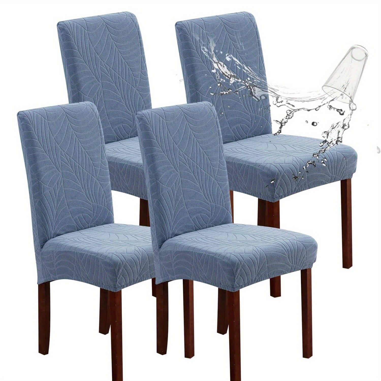 Съемные чехлы для стульев доступны в наборах по 2, 4 или 6 штук. Удобные для домашних животных и съемные, эти интегрированные чехлы для стульев идеально подходят для использования на кухнях, в отелях и ресторанах.