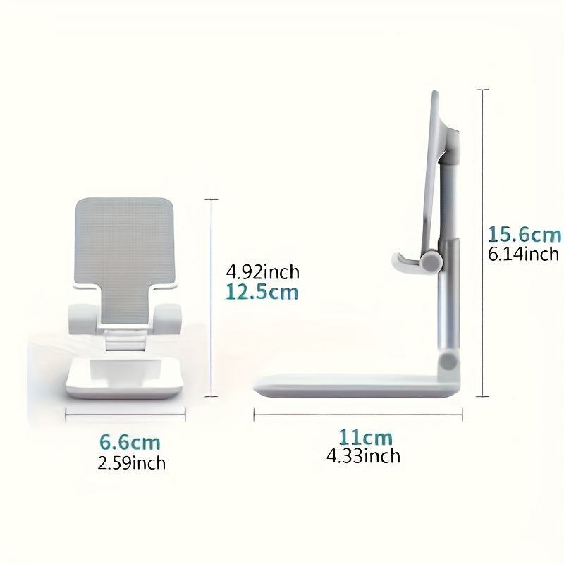 Adjustable Universal Mobile Phone and Tablet Stand Foldable Multi-Angle Support for Home and Office