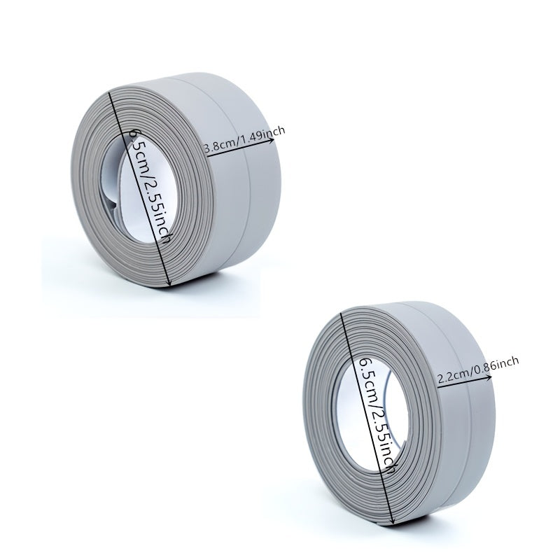 Oson o'rnatiladigan, moslashuvchan PVC muhrlash lentasi oshxona va hammom lavabolariga, pechlarga va hojatxonalariga mo'ljallangan. Suv o'tkazmaydigan va o'z-o'zidan yopishqoq, bir nechta ranglarda mavjud.