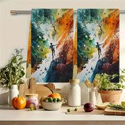 Vibrant Abstract Art Kitchen Towels 40x60cm Soft Absorbent Machine Washable