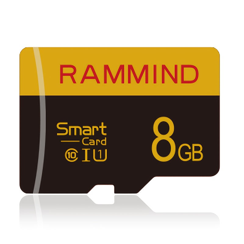 High-Speed U3 Class 10 Memory Card 8GB to 128GB with Adapter for Secure Storage