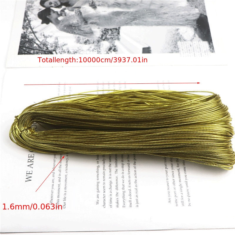 Jewelry Making Thread 100m Non-Elastic 16-Strand in 4 Colors