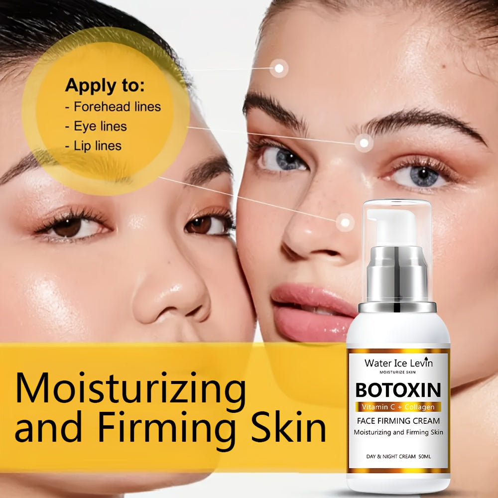 Ayollar uchun yuzni qattiqlashtiruvchi kreem, namlantiruvchi, yengil bej, poralarni kamaytiruvchi