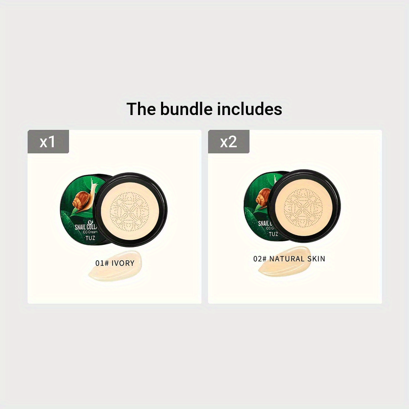 Crema BB de colágeno para mujer, corrector hidratante, base de maquillaje a prueba de agua, 1 pieza