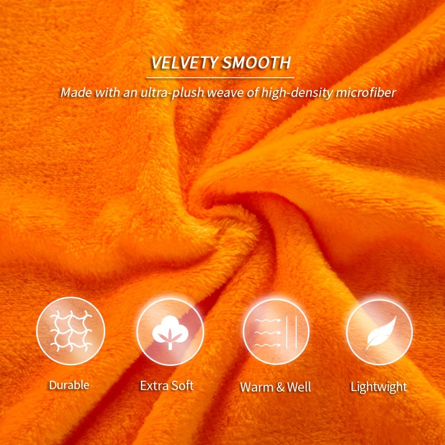 Зимний декоративный плед для дивана и кровати, 1 штука, легкий уютный фланелевый плед с супер мягким и теплым флисом, идеально подходит для дивана, софы и кровати