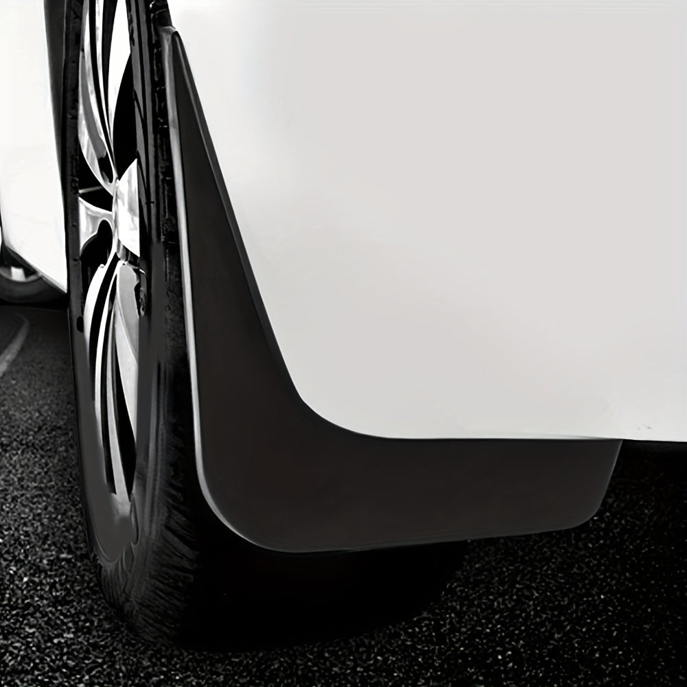Car Wheel Fenders Splash Guards ABS Plastic Black for 2023 Sedan