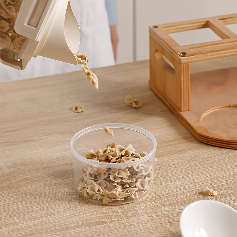 Набор герметичных контейнеров для хранения корма для кошек и собак, диспенсер для зерна и круп