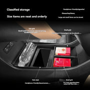 Car Center Console Bottom Tray Storage Box Interior Accessories T Material