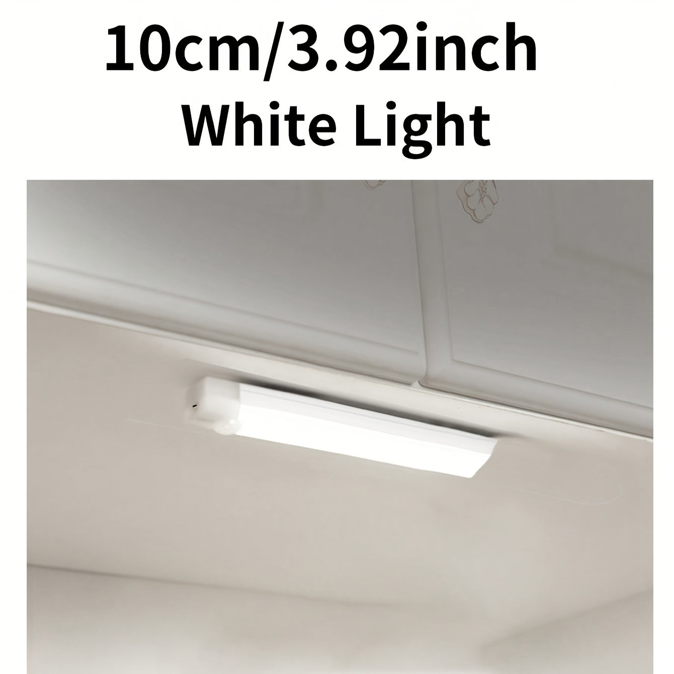 Rechargeable Indoor Motion Sensor Light with Touch Switch and Multiple Mounting Options