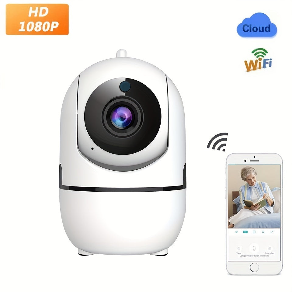 Indoor Security Camera 1080P Wireless Night Vision Motion Detection Two-Way Audio