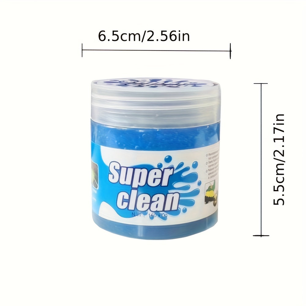 Гель для очистки салона автомобиля, многоразовый, для панели приборов, клавиатуры, вентиляционных отверстий