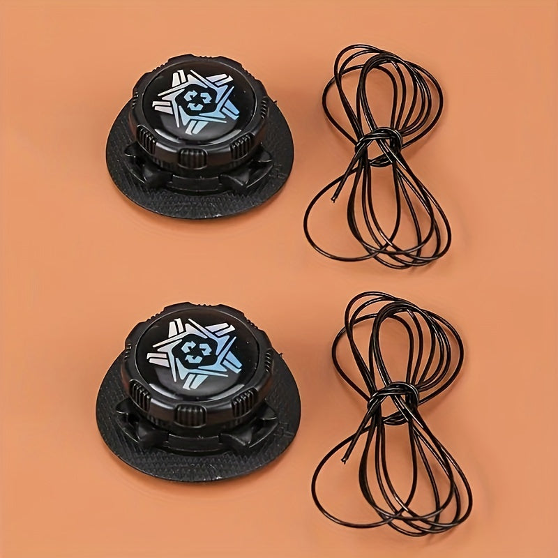 Pair of Universal Rotating Shoe Buckles for Sports and Casual Shoes