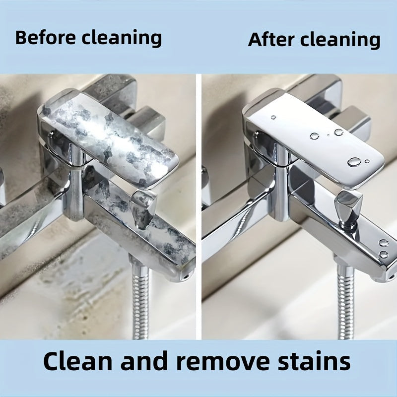 60 ta ko'p maqsadli tozalash tabletkalari, qog'oz material, binafsha va ko'k