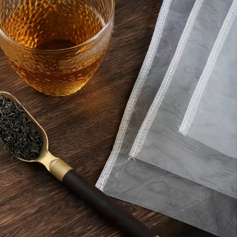 Многоразовые тканевые пакеты для заваривания чая EcoPure — идеально подходят для листового чая, кофе, йогурта, соевого молока — удобные, легко чистятся — идеально подходят для Рождества, Хэллоуина, Пасхи, Хануки, Дня благодарения