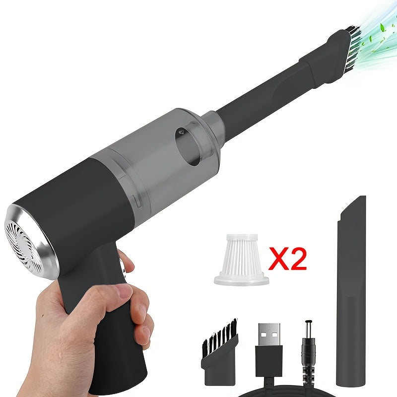 Portable Cordless Vacuum Cleaner Car Home Lightweight Strong Suction