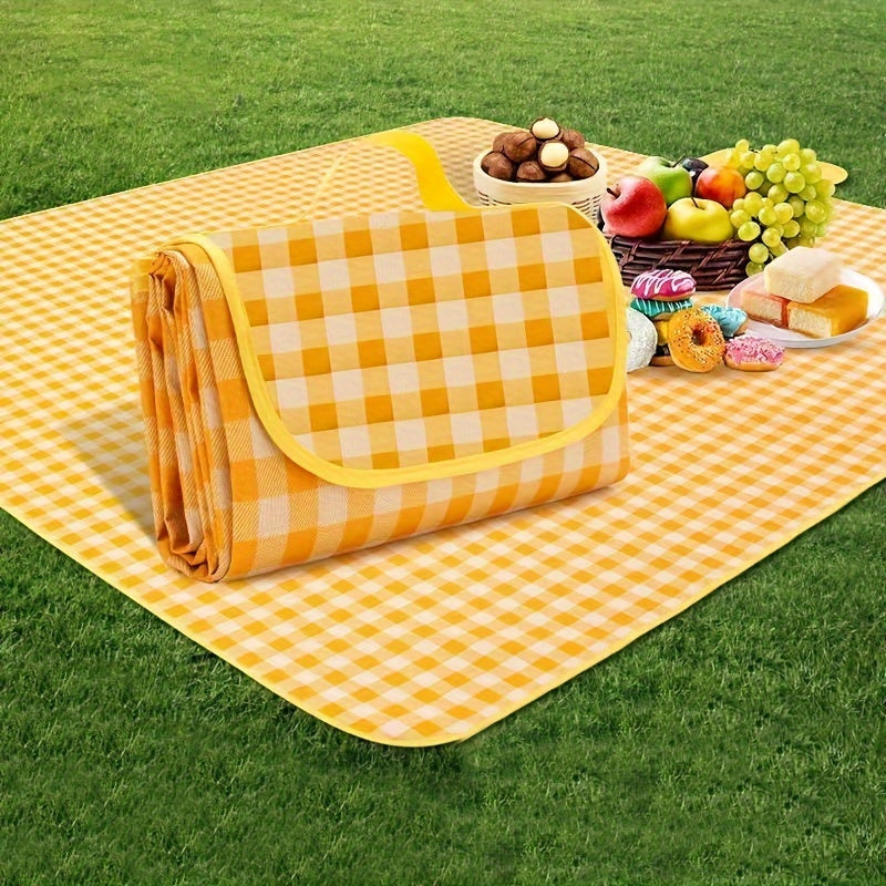 Portable Waterproof PVC Picnic Mat for Camping and Outdoor Use