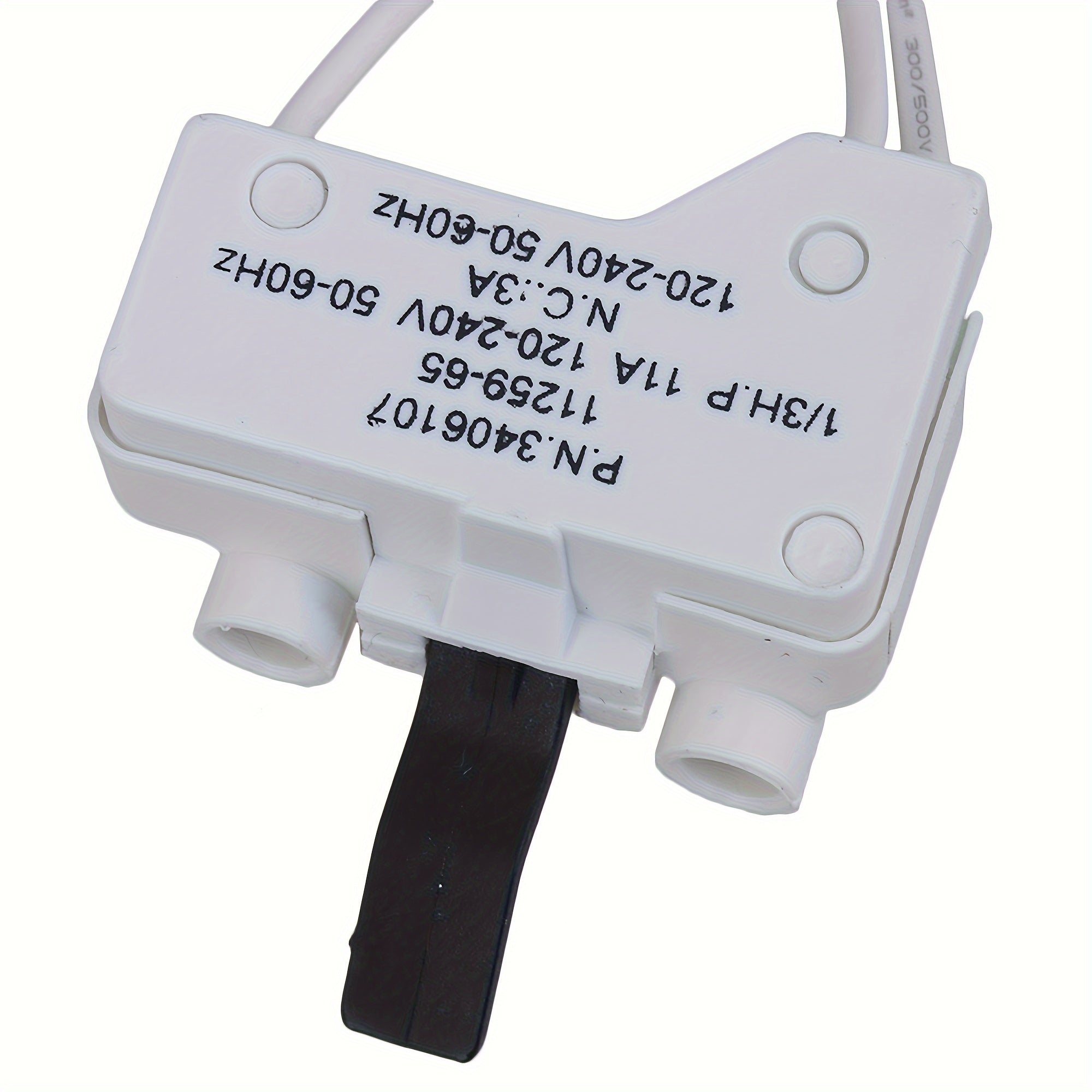 Two Plastic Dryer Door Switches Pack for Laundry Room Replacement