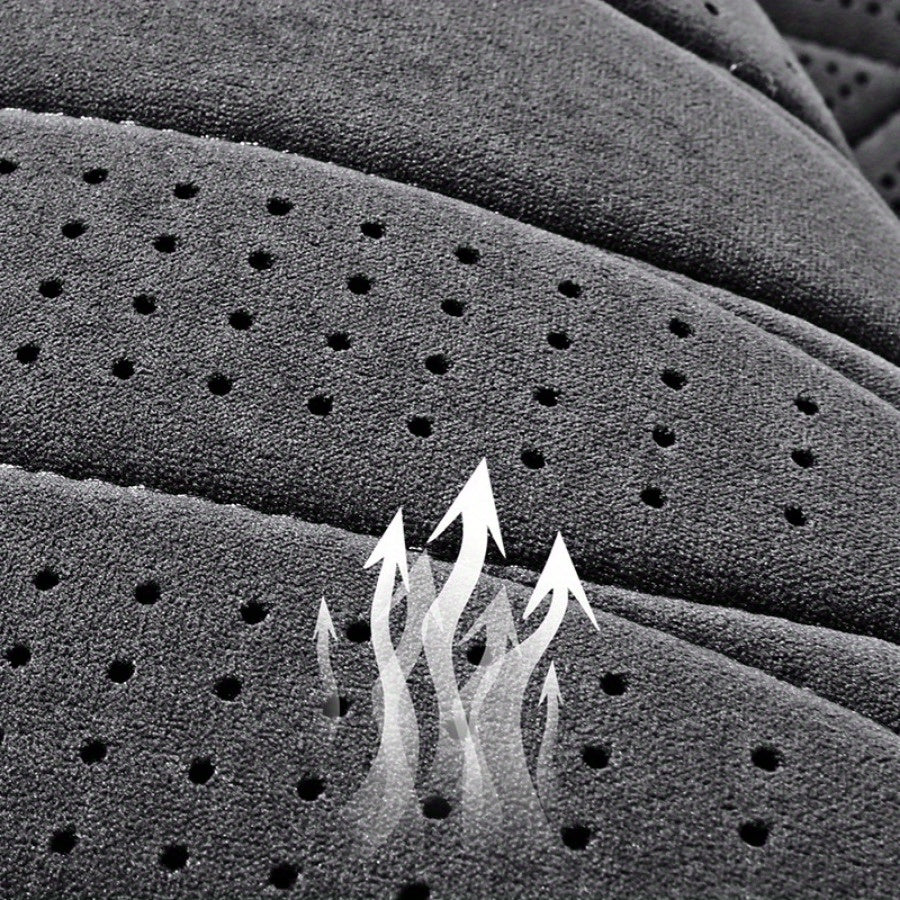 Funda de asiento de coche acolchada y transpirable para SUVs, camiones y sedanes, antideslizante y duradera