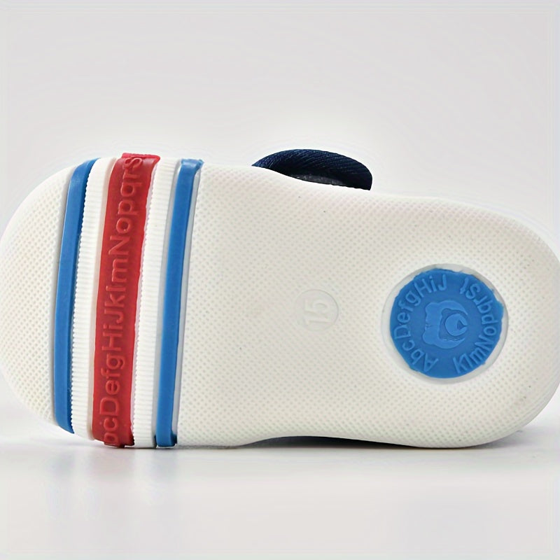 Toddler Boys Girls Cartoon Sports Shoes Size 12-36 Months Lightweight Indoor Outdoor