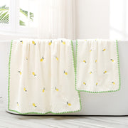 Набор полотенец Peach Lemon, впитывающий влагу, для волос, склонных к выпадению, водопоглощающий