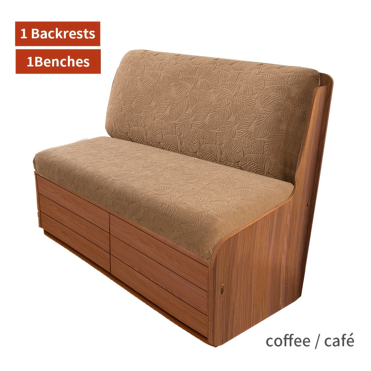 Набор чехлов на подушки для дивана-кровати из 2 частей, эластичная ткань, моющаяся в машине, защита от пыли и домашних животных для 2-местного кемпера