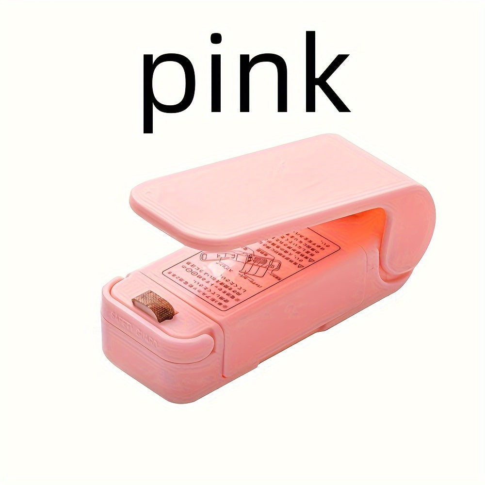 Uy uchun mo'ljallangan, kompaktdan qo'l bilan ishlash uchun snack sumkasi yopish, namlikka chidamli, batareyasiz