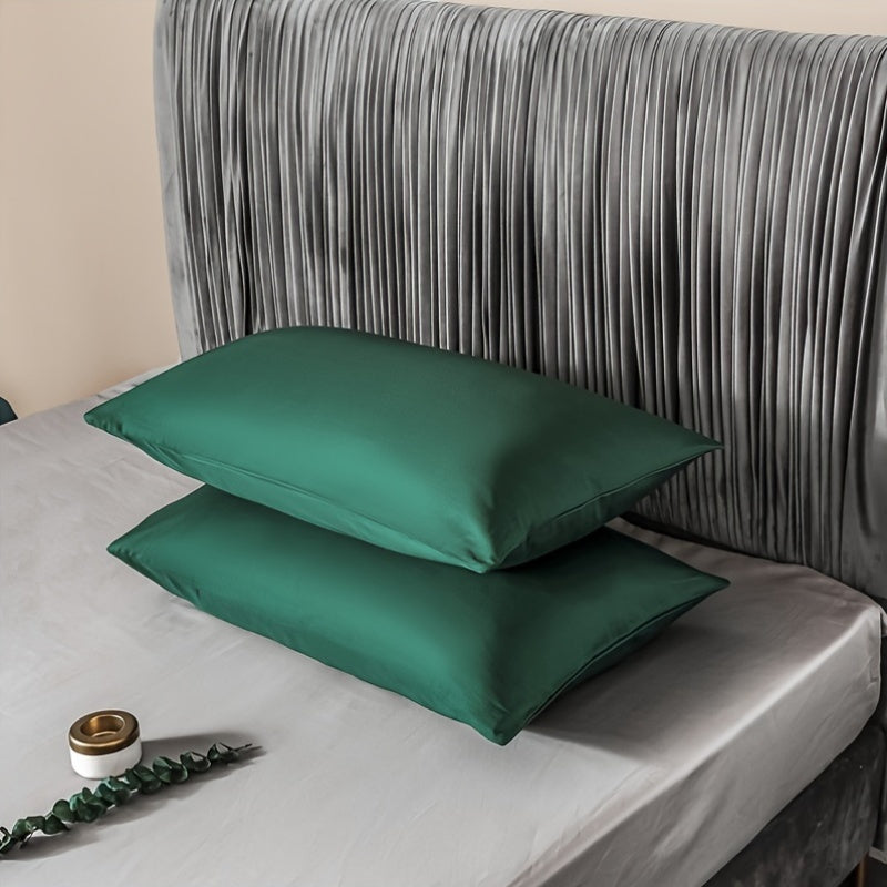 Polyester Pillowcases Set for Bedroom Breathable Soft Skin-Friendly
