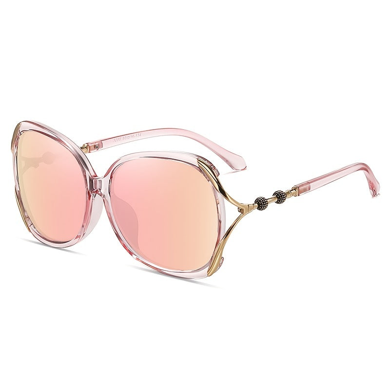 Women's Sport Glasses Large Polycarbonate Frame Anti-Reflective Lenses Climbing Eyewear