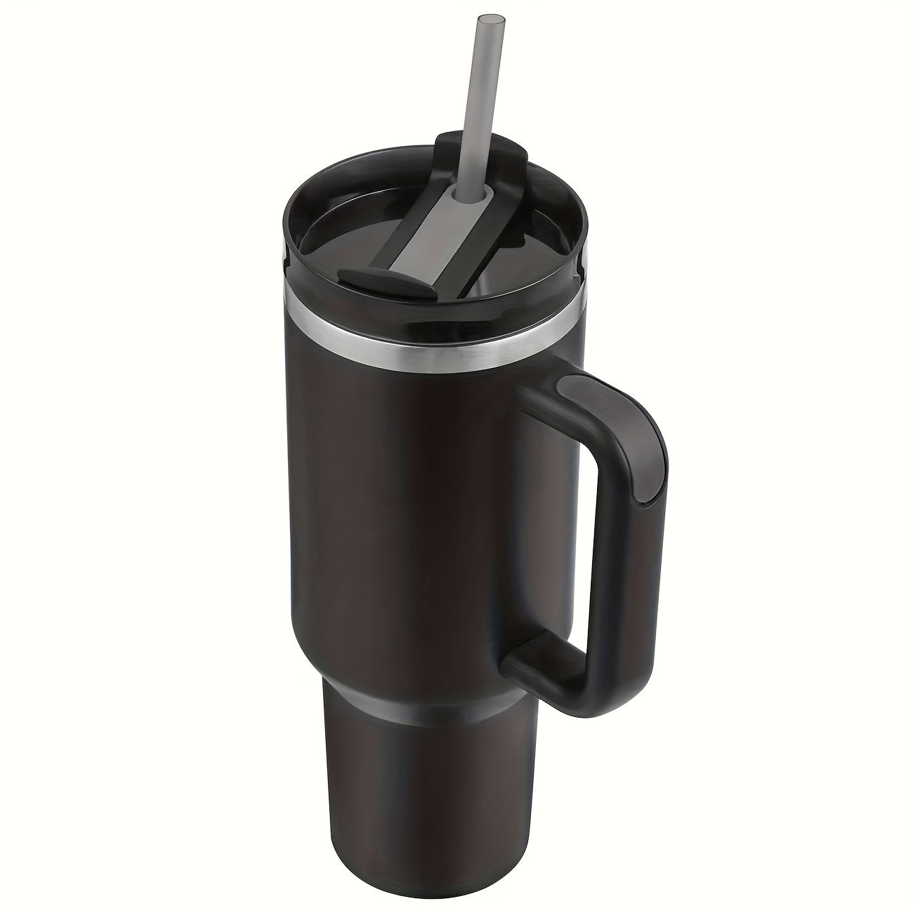 40oz Stainless Steel Double Wall Tumbler with Lid Handle Heavy Duty Water Bottle