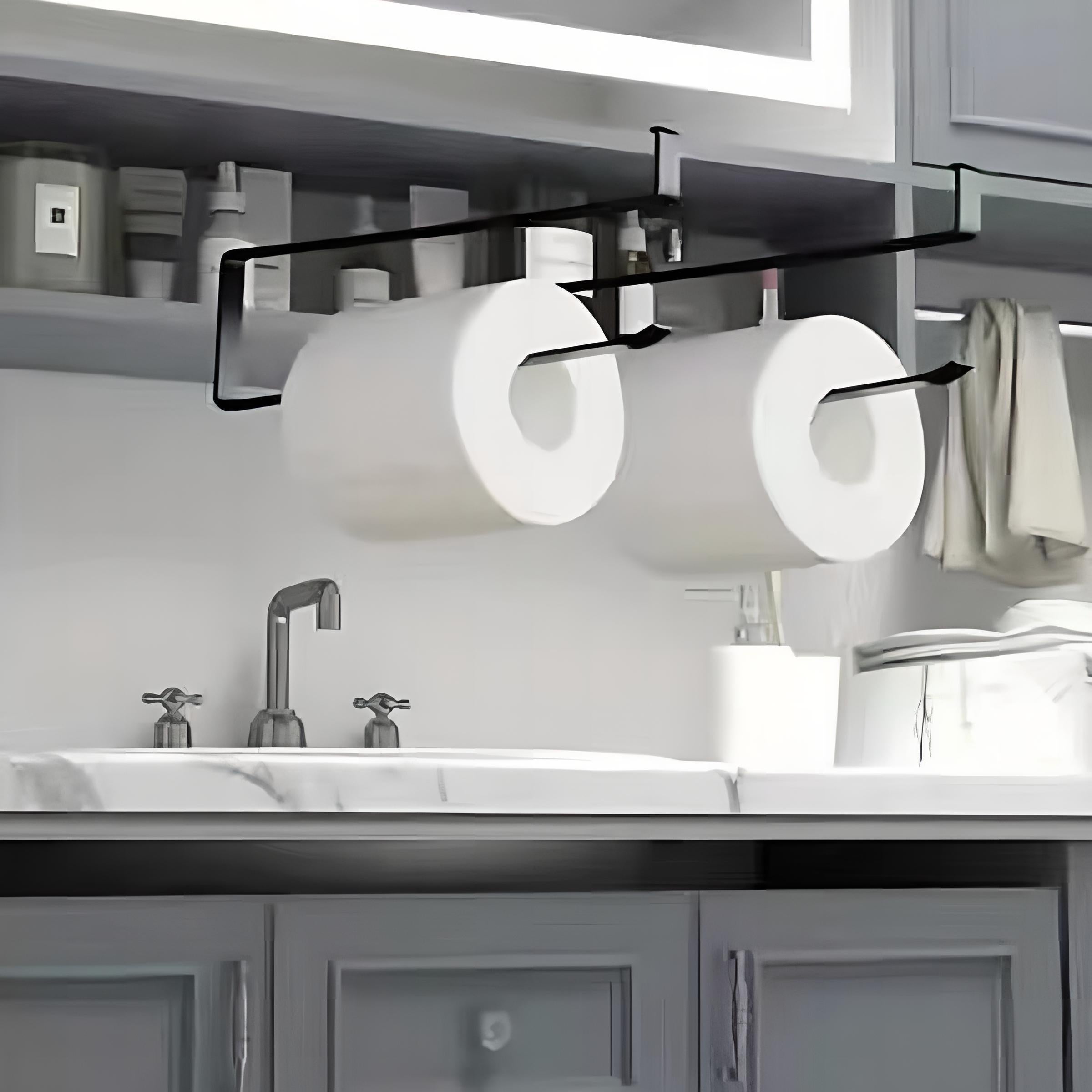 Innovatsion devorga o'rnatiladigan qog'oz sochiq ushlagich - oshxona va hammom uchun zamonaviy tashkilotchi, teshik ochmasdan oson o'rnatish, qog'oz roliklari va o'ralar uchun mukammal, namni o'zlashtiradi, shkafda yoki javonda joyni tejaydi.