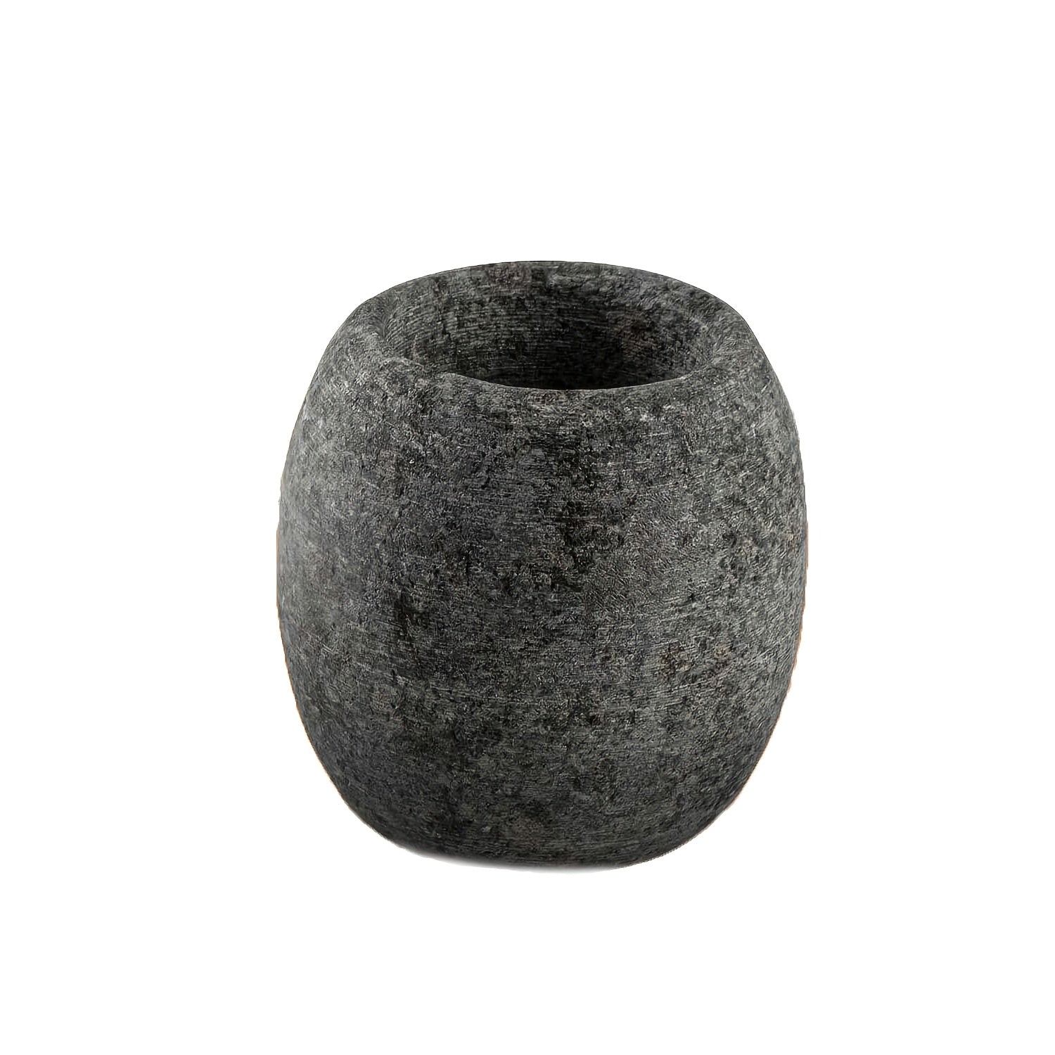 Taza de piedra de aromaterapia de granito redonda para sauna y spa