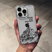 Durable TPU Phone Case for iPhone 12 13 14 15 16 Pro Max Plus Shockproof Lens Protection