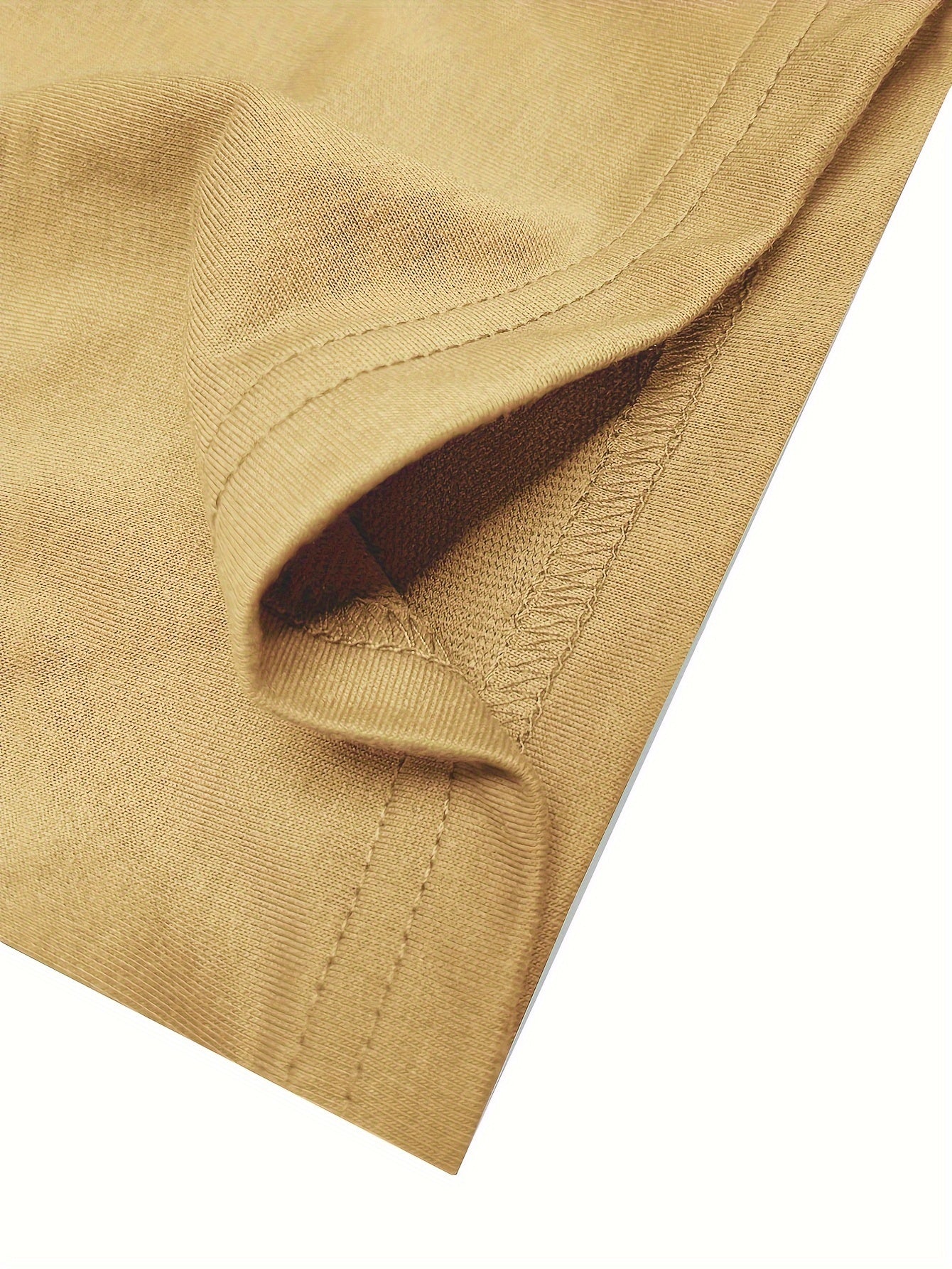 Men's Summer Boston City Slogan T-Shirt Casual Loose Fit Polyester Crew Neck