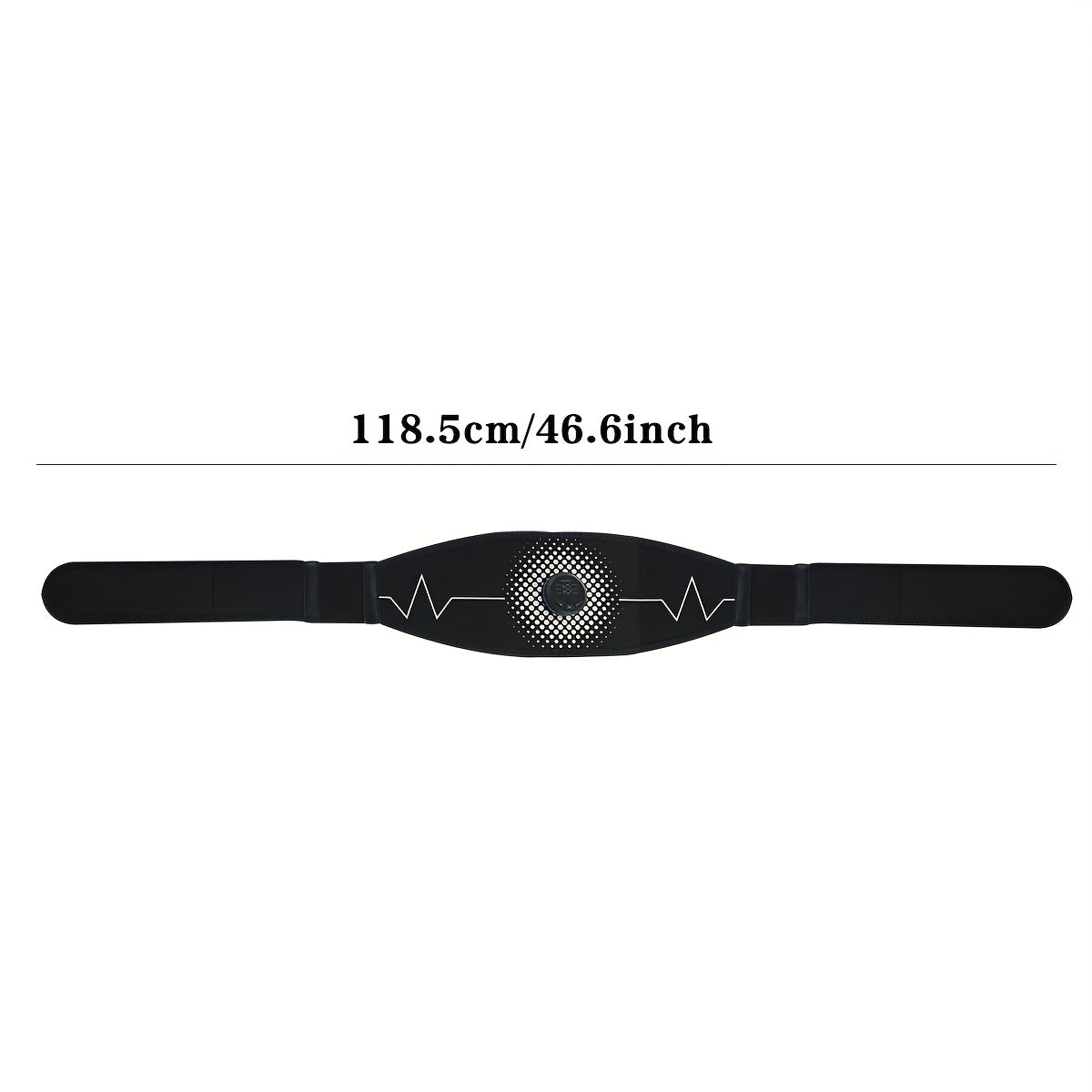 USB Charging Massage Belt for Abdomen and Muscle Stimulation with 6 Modes and 18 Intensities